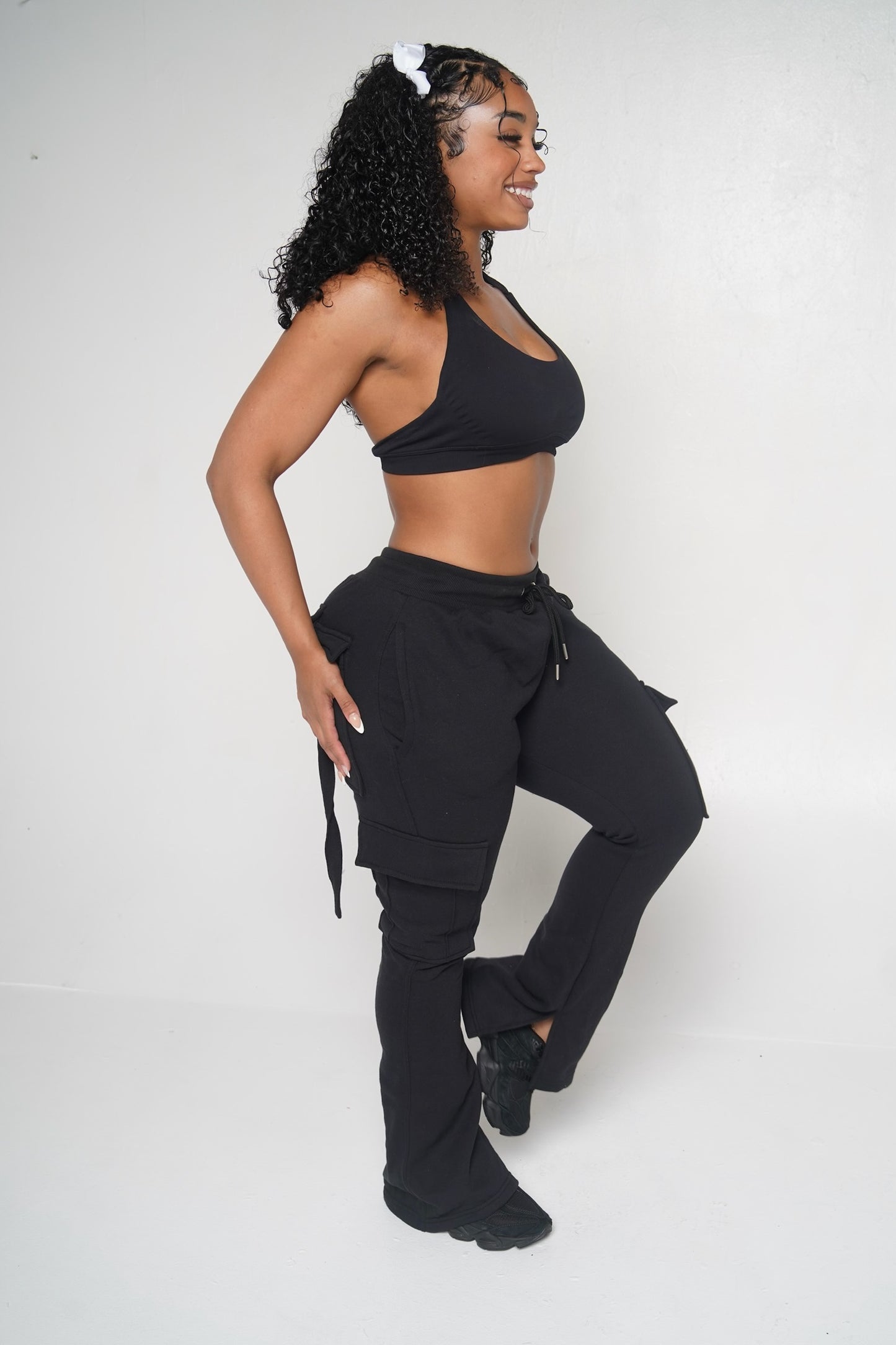 onyx black sweats